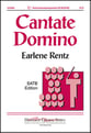 Cantate Domino SATB choral sheet music cover